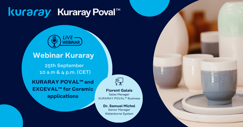 Webinar KURARAY POVAL™ and EXCEVAL™ for Ceramic applications