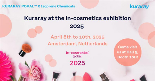 Kuraray at in-cosmetics Global 2025!